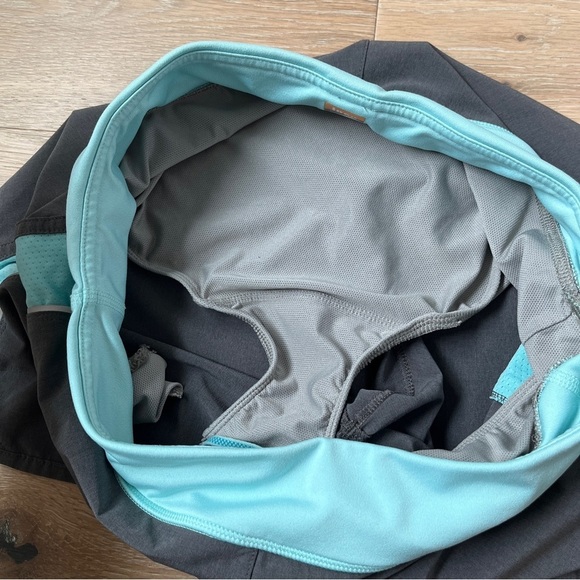 Lucy flex running Gray/Blue Athletic 5” lined Shorts Sz M *I - Picture 4 of 4